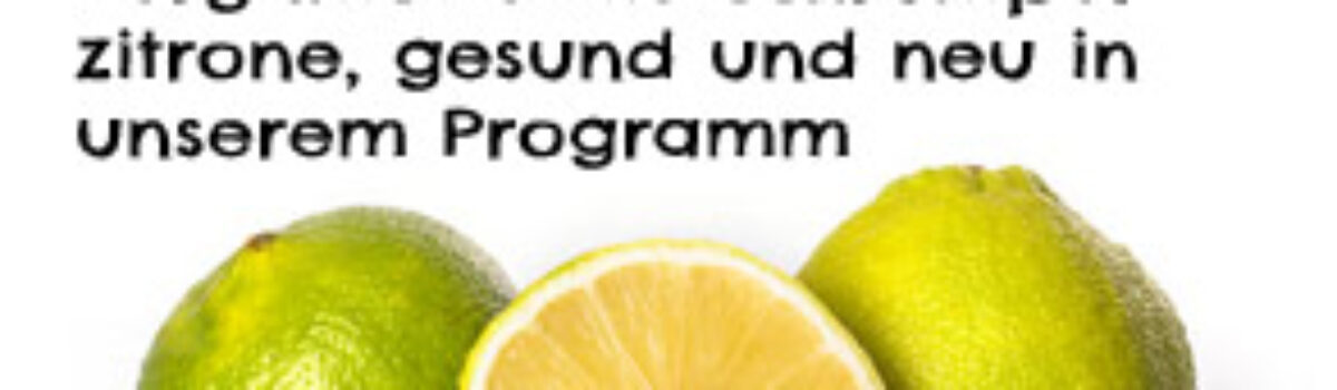 Bergamotte die Schrumpelzitrone, gesund und neu in unserem Programm